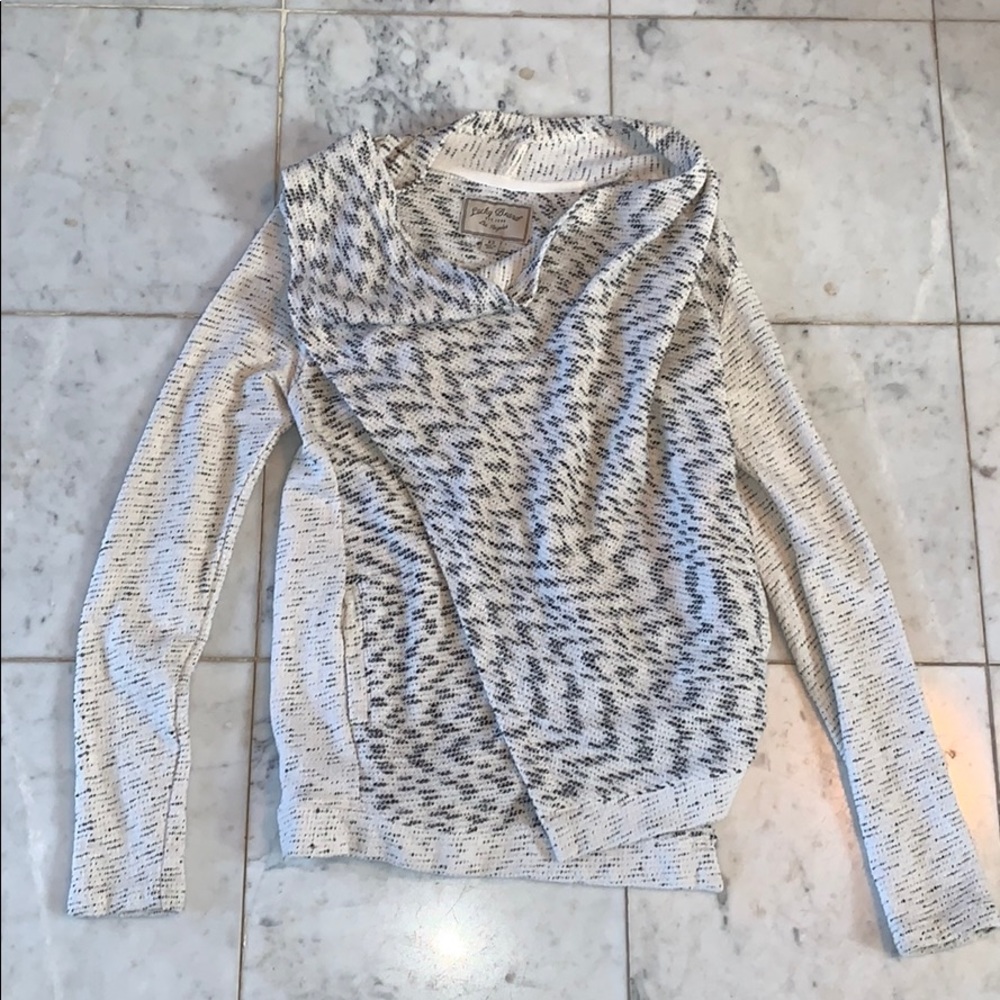 Lucky Brand convertible sweatshirt size XS